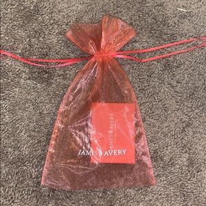 James Avery letter A ring